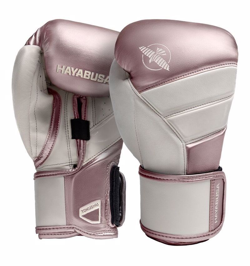 Hayabusa T3 Boxing Gloves -rose gold